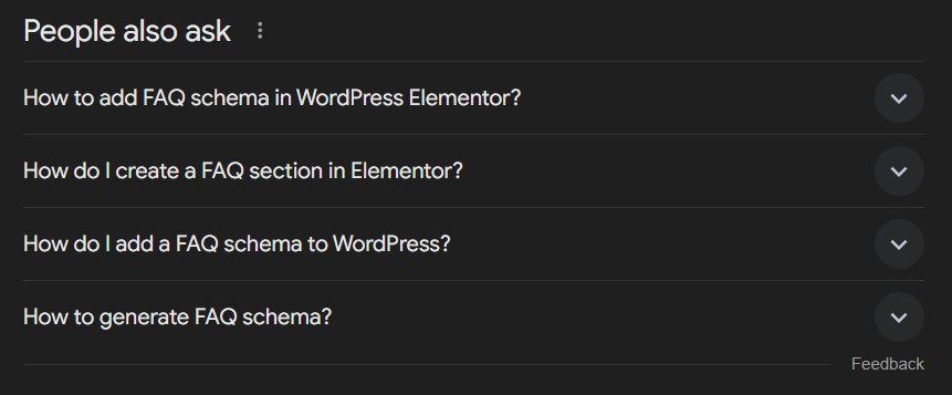 how to add faq schema in wordpress elementor​