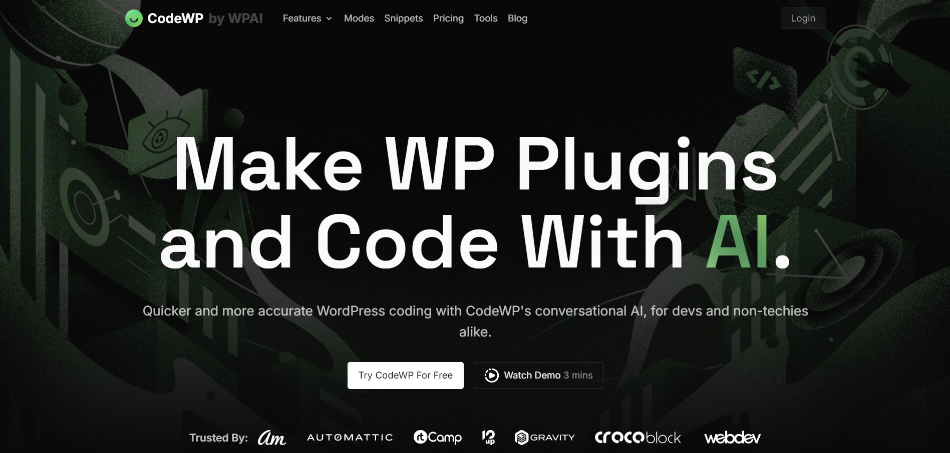 WordPress ai code generators