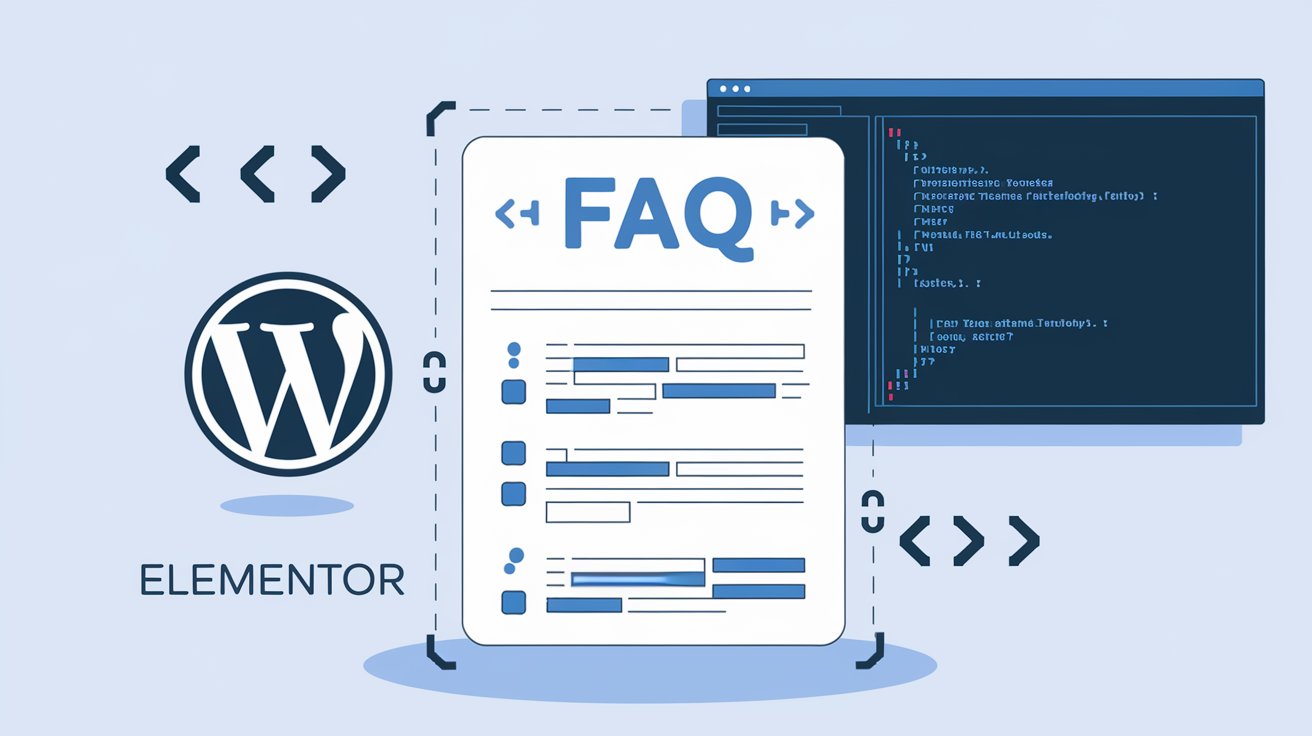 how to add faq schema in wordpress elementor​